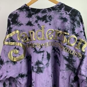 Disney Spirit Jersey Hocus Pocus XXL Sanderson Amuck Purple Tie Dye Shirt